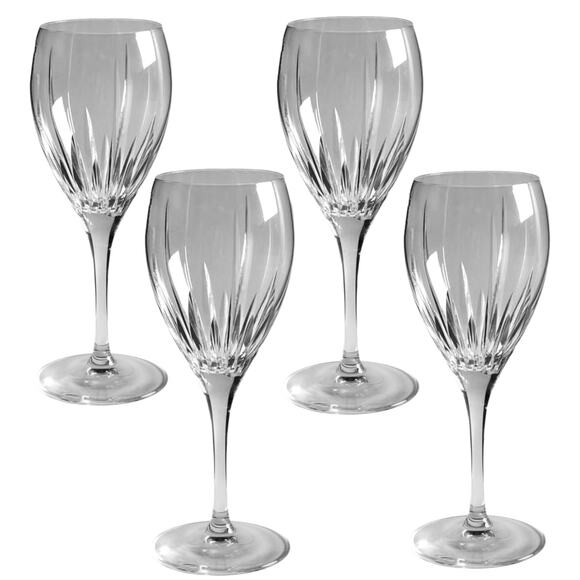 Cristal D'Arques WATER GOBLET Set 4 Durand Enchante Wine Glass Paris Crystal NEW - Picture 6 of 7
